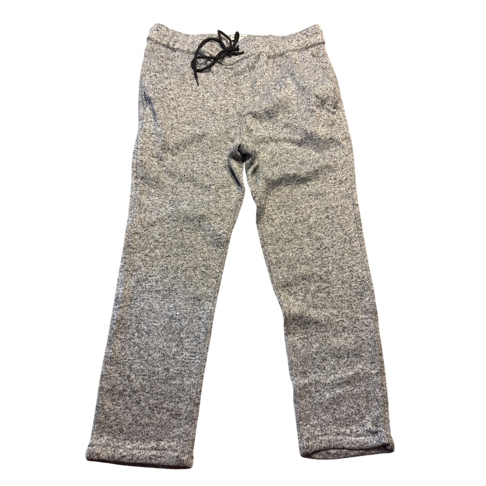 PacSun Boys Heathered Grey Knit Jogger Pants Drawstring Waist Size L